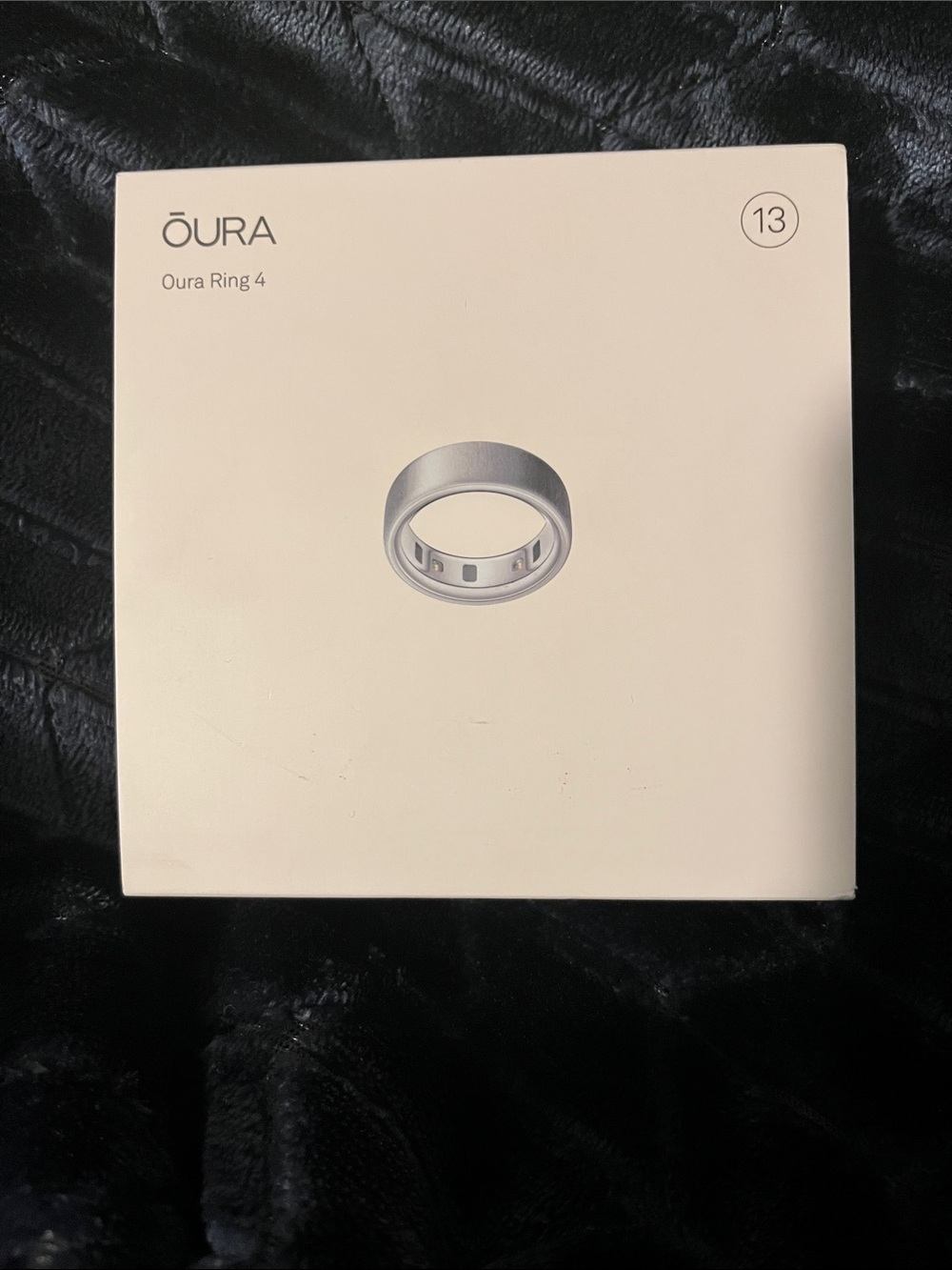 Oura Ring 4 Silver Smart Ring (Oura)